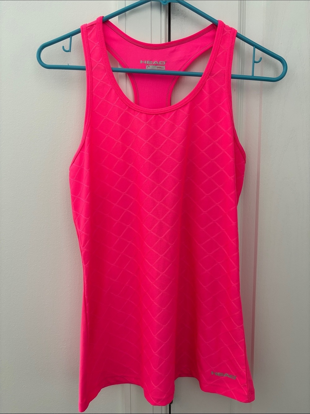 Women’s Hot Pink Racerback Athletic Tank